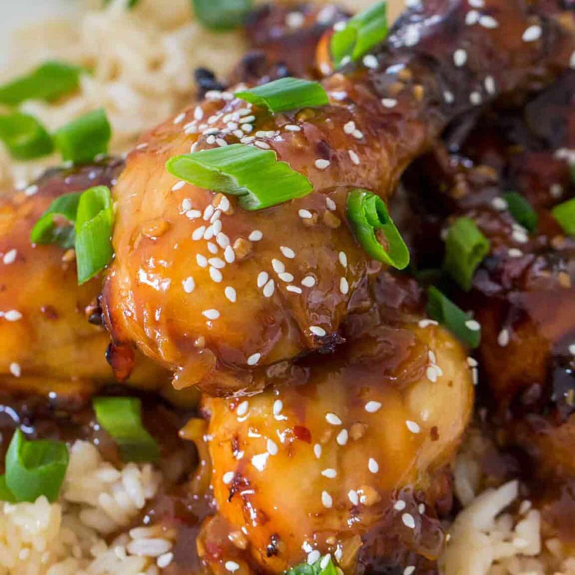 Instant Pot Mongolian Drumsticks