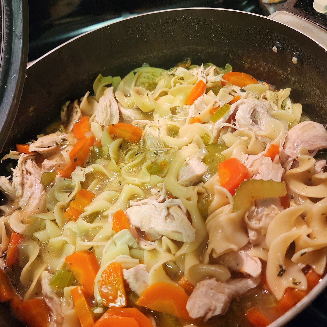 Delicious Homemade Chicken Noodle Soup