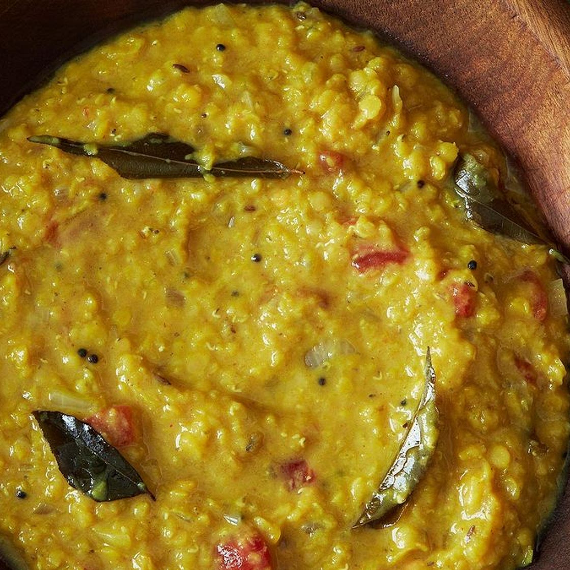 A Simple Homey, Coconut-y Red Lentil Dal
