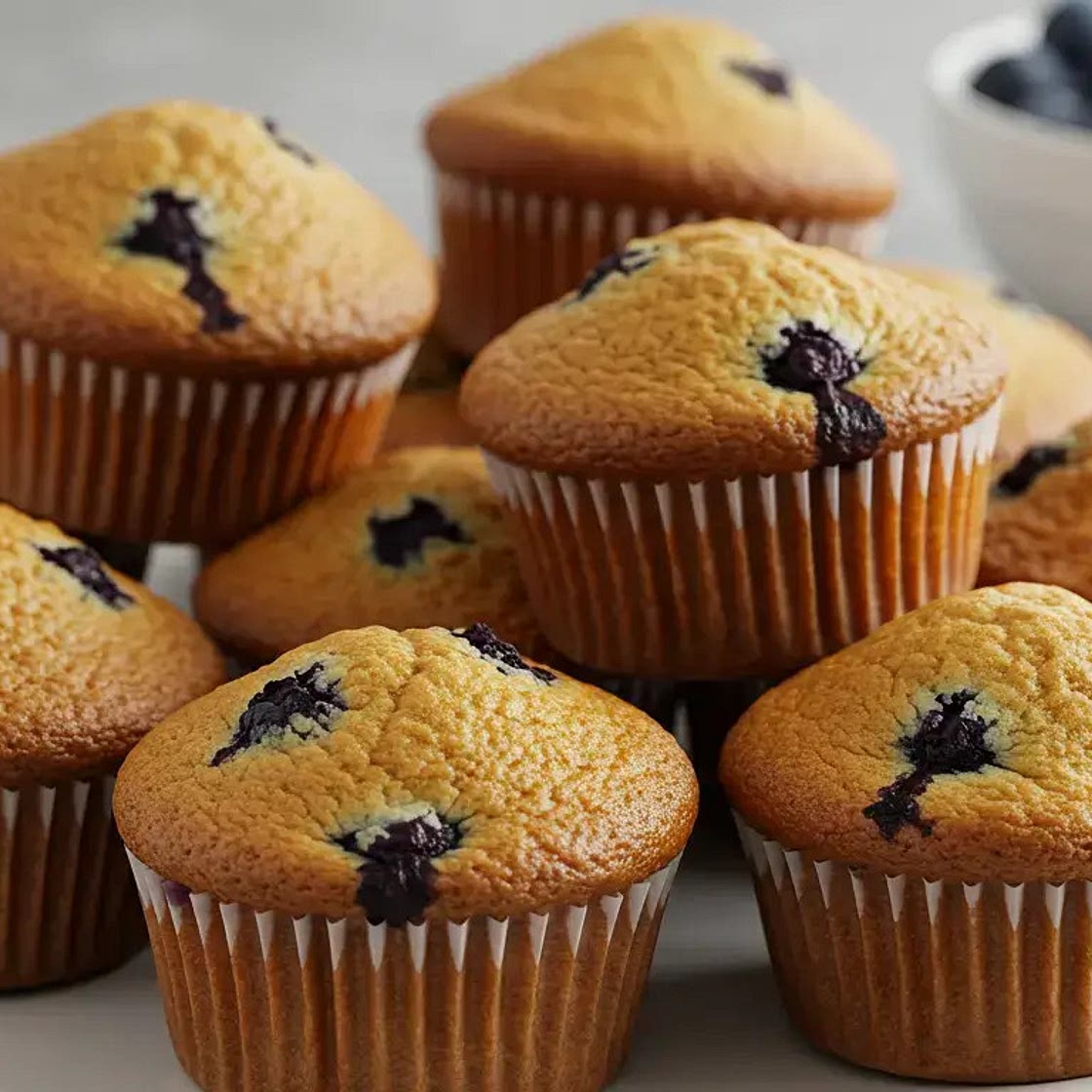 Easy Blueberry Muffins