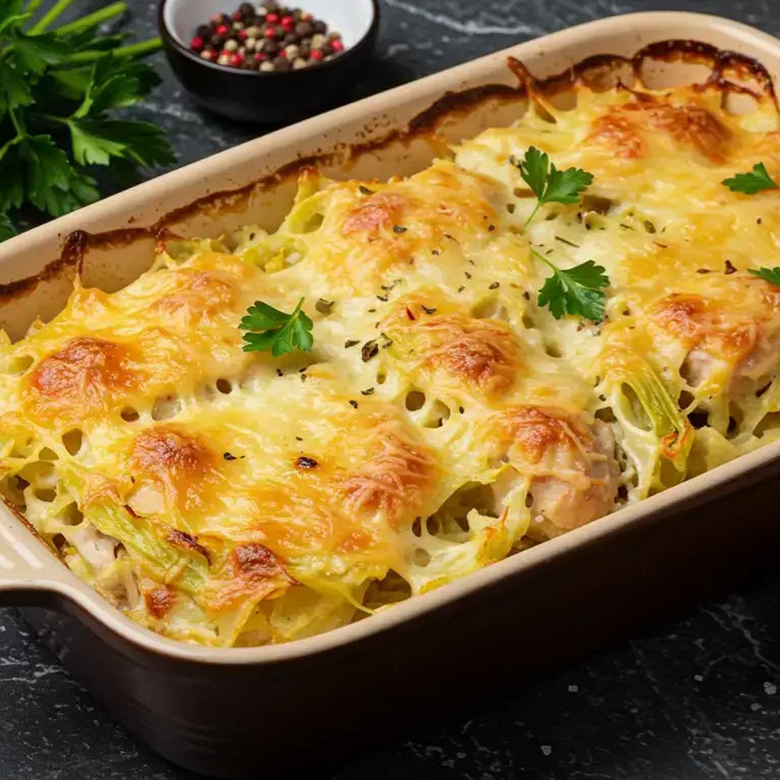 Delicious Chicken and Cabbage Casserole