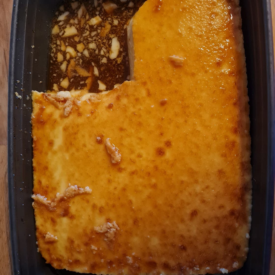 Caramel pudding