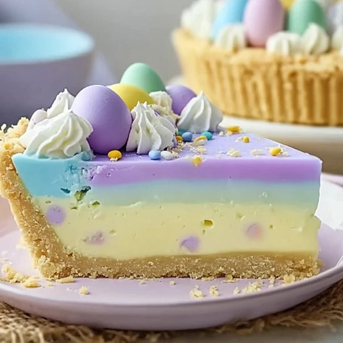 Easter Jell-O Pie