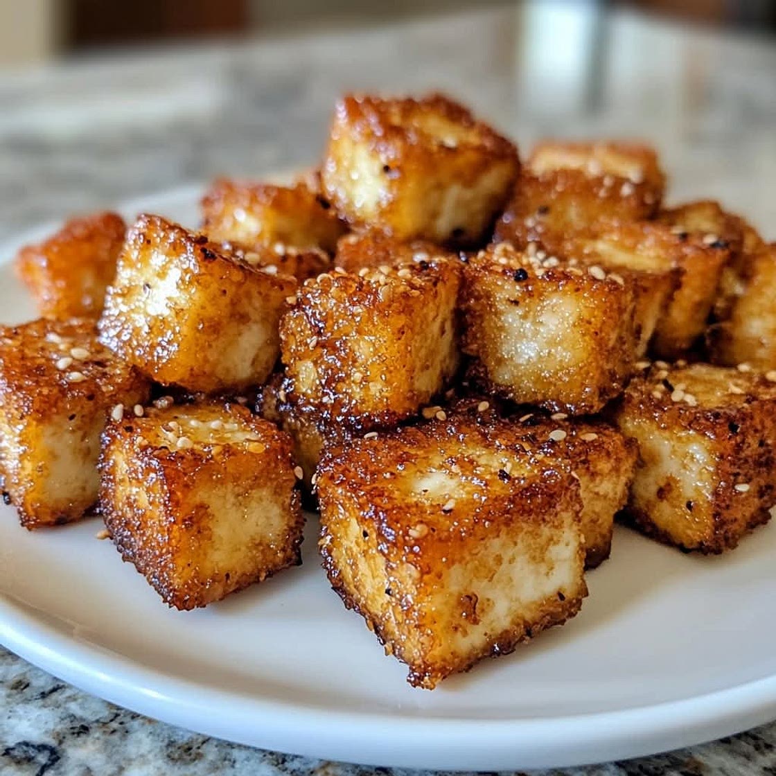 Crispy Sesame Tofu Bites