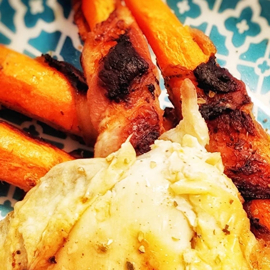 Savory Bacon Wrapped Carrots Recipe
