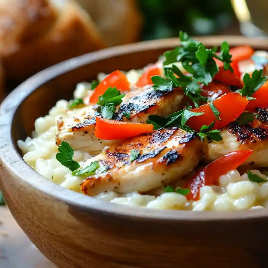 Arroz Caldoso con Pollo
