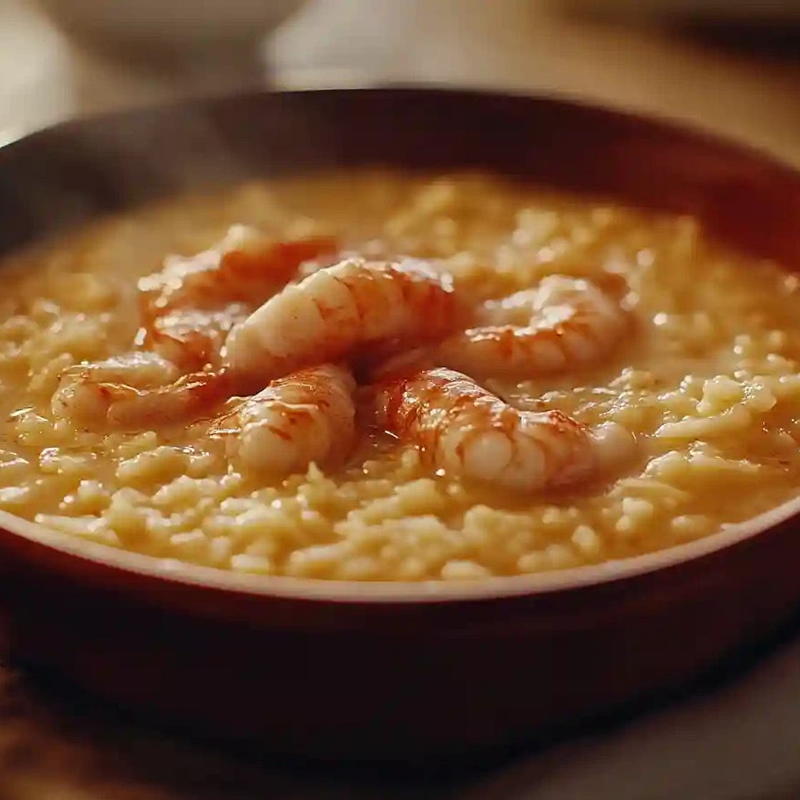 sopa de marisco con arroz de la abuela