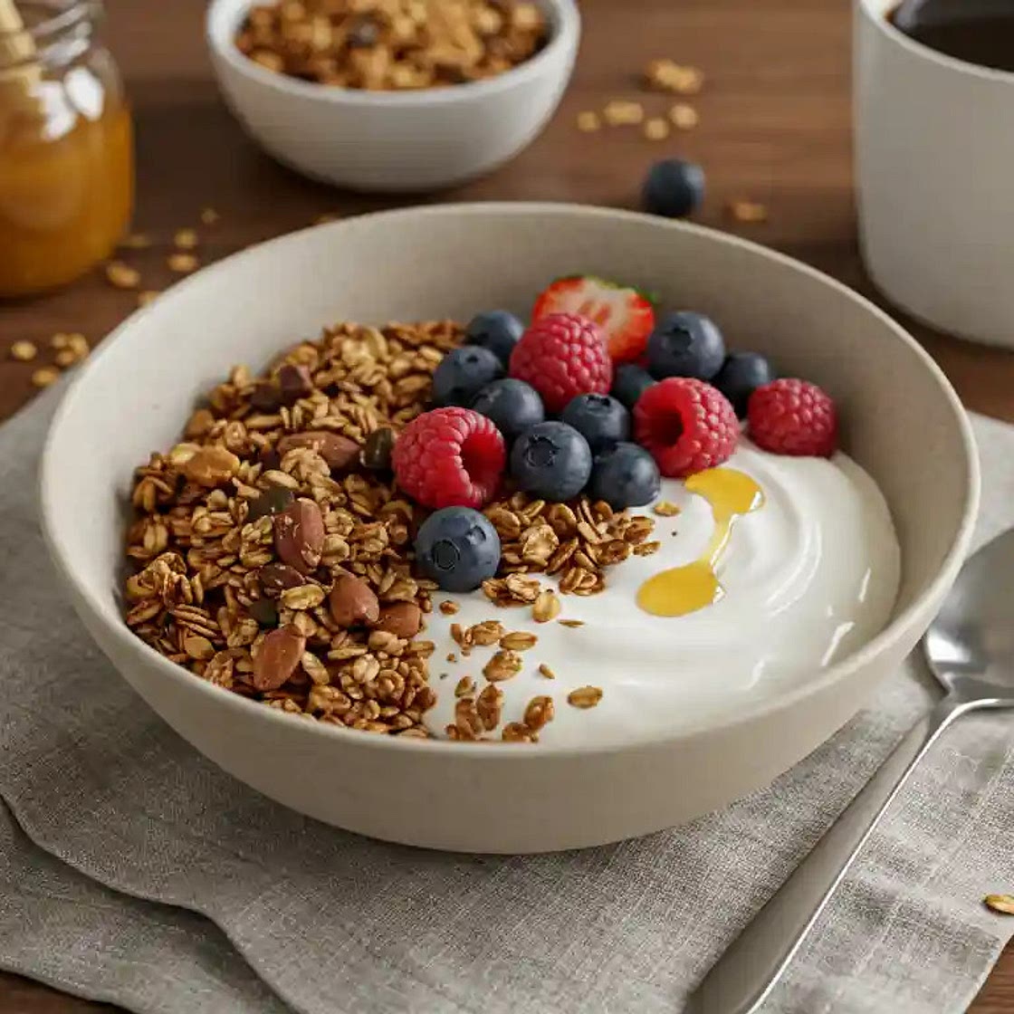 The Best Vanilla Nut Granola Recipe
