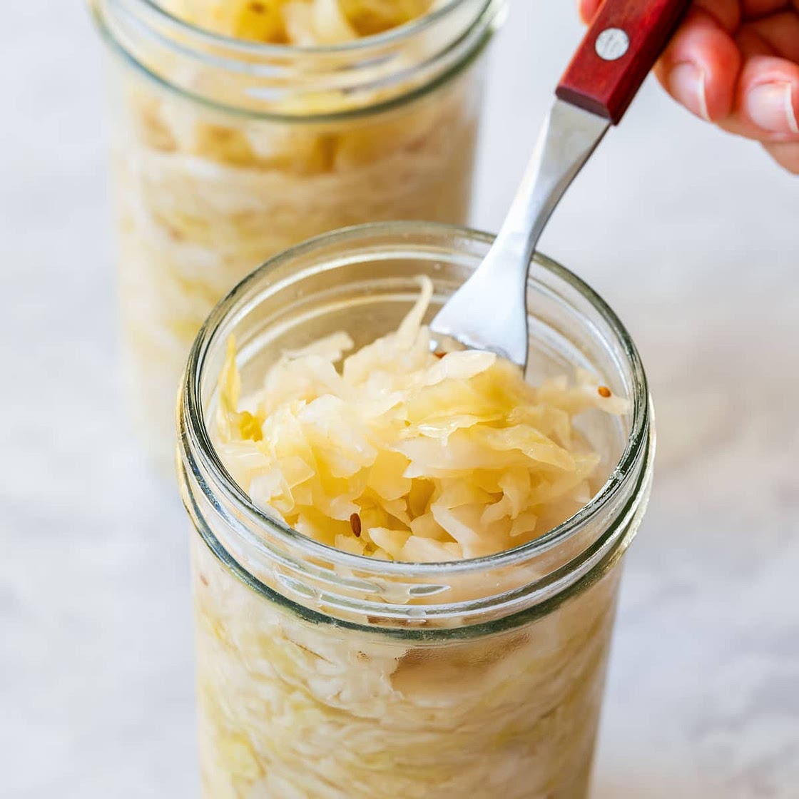 Homemade Sauerkraut