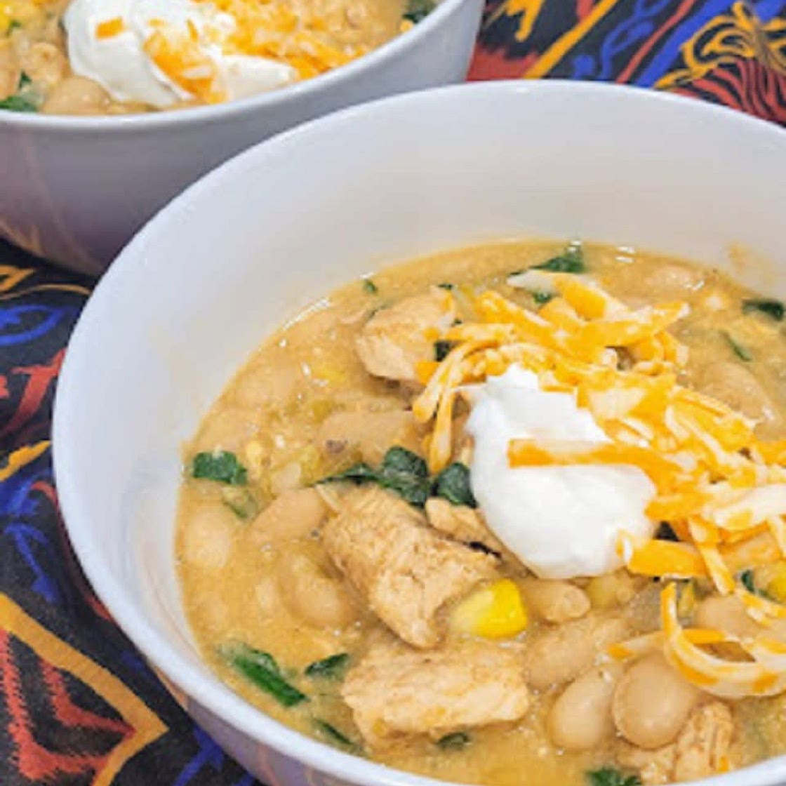 Stovetop White Chicken Chili
