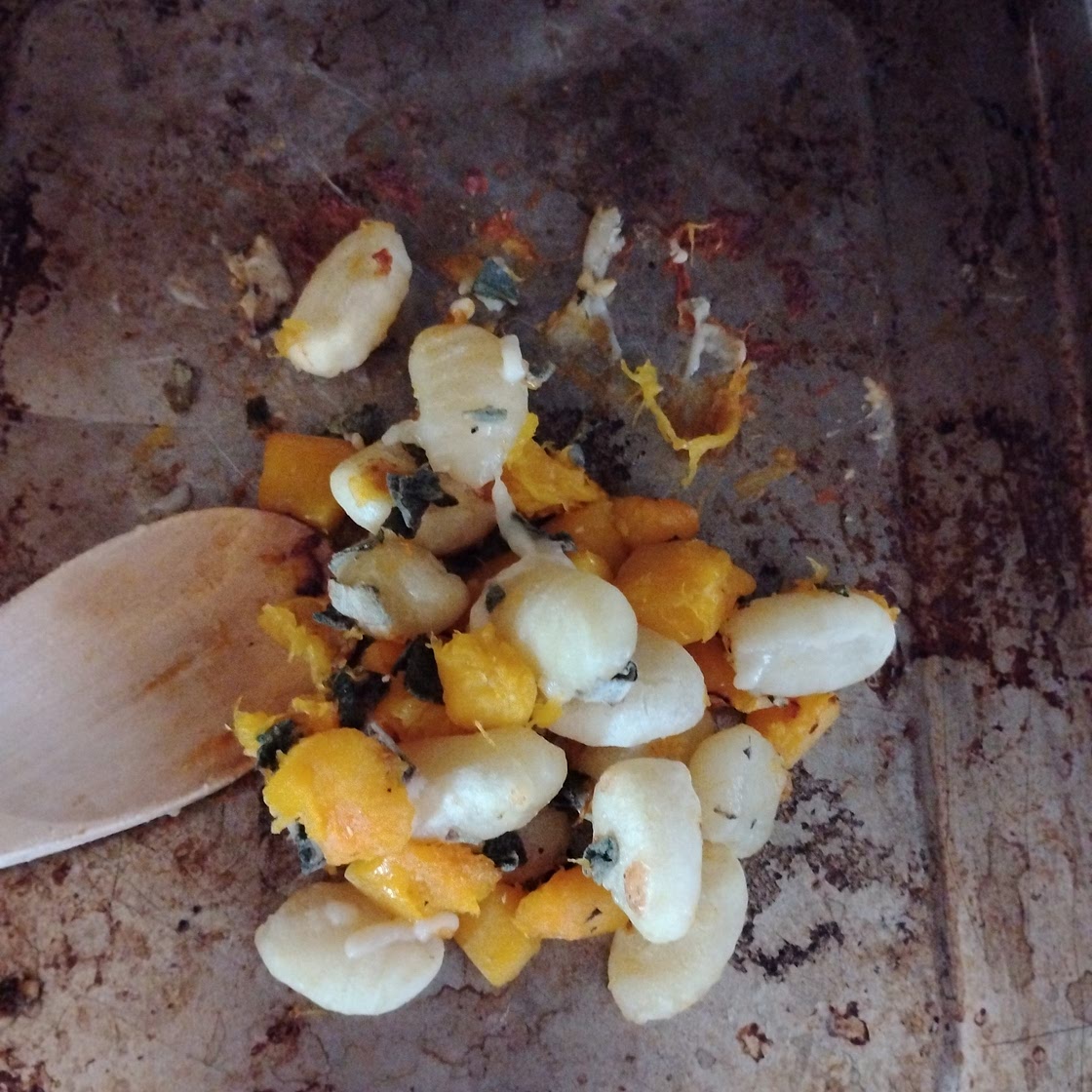 Sheet pan gnocchi and butternut squash Bake
