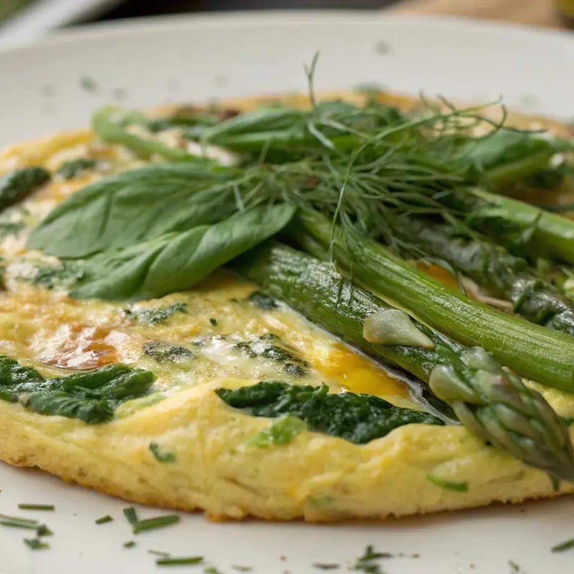 Asparagus and Bok Choy Frittata: A Deliciously Healthy Breakfast or Brunch Option - Diabetic recipes
