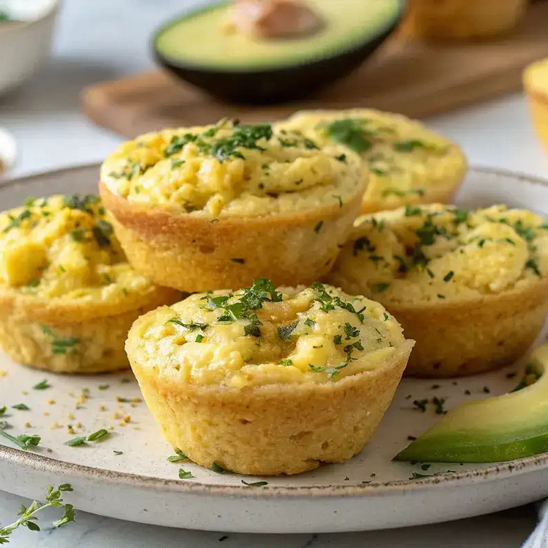 Vegan Egg Muffins with Just Egg: Healthy Breakfast Recipe - Diabetic recipes