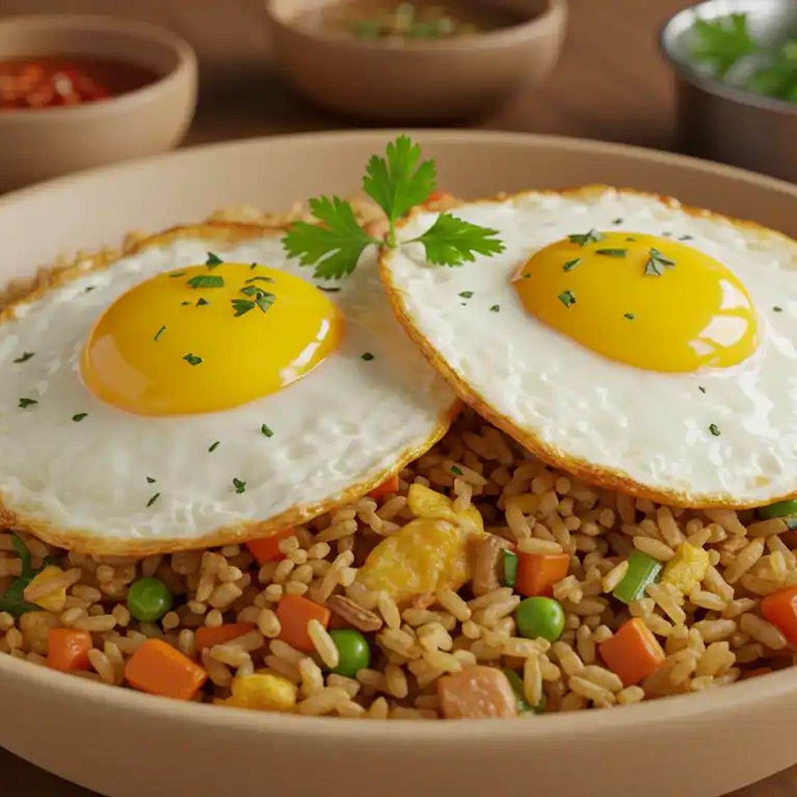 Anjappar-Style Egg Fried Rice Recipe