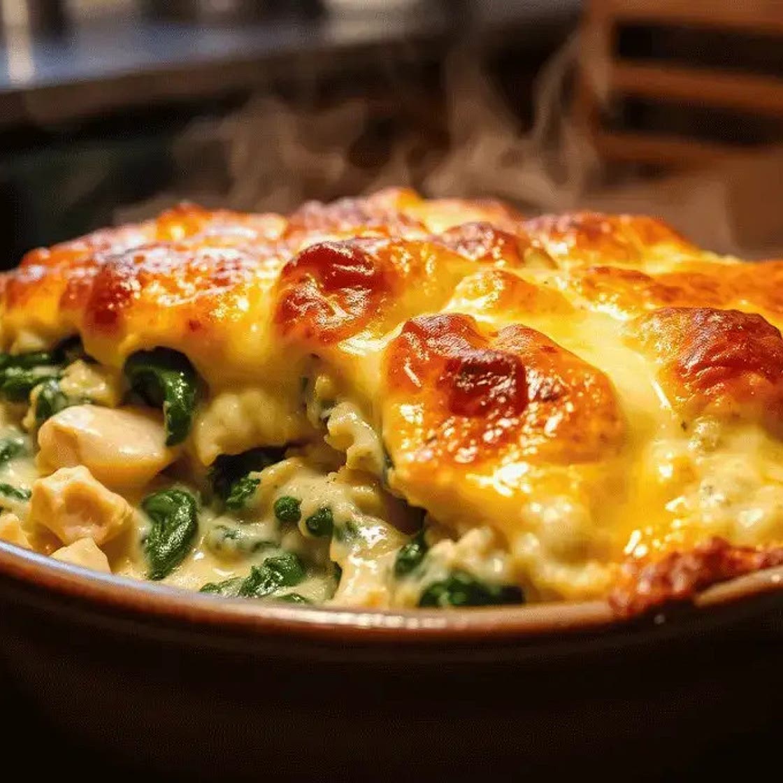 Chicken Florentine Mac