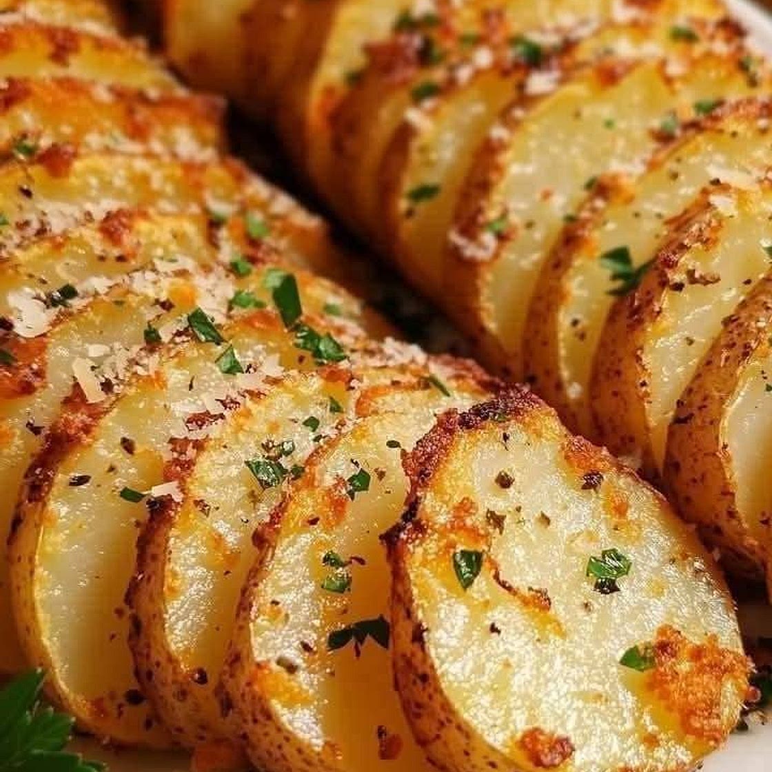Sliced Baked Potatoes
