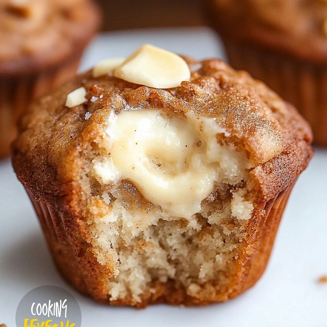 Chai-Spiced Cheesecake Muffins