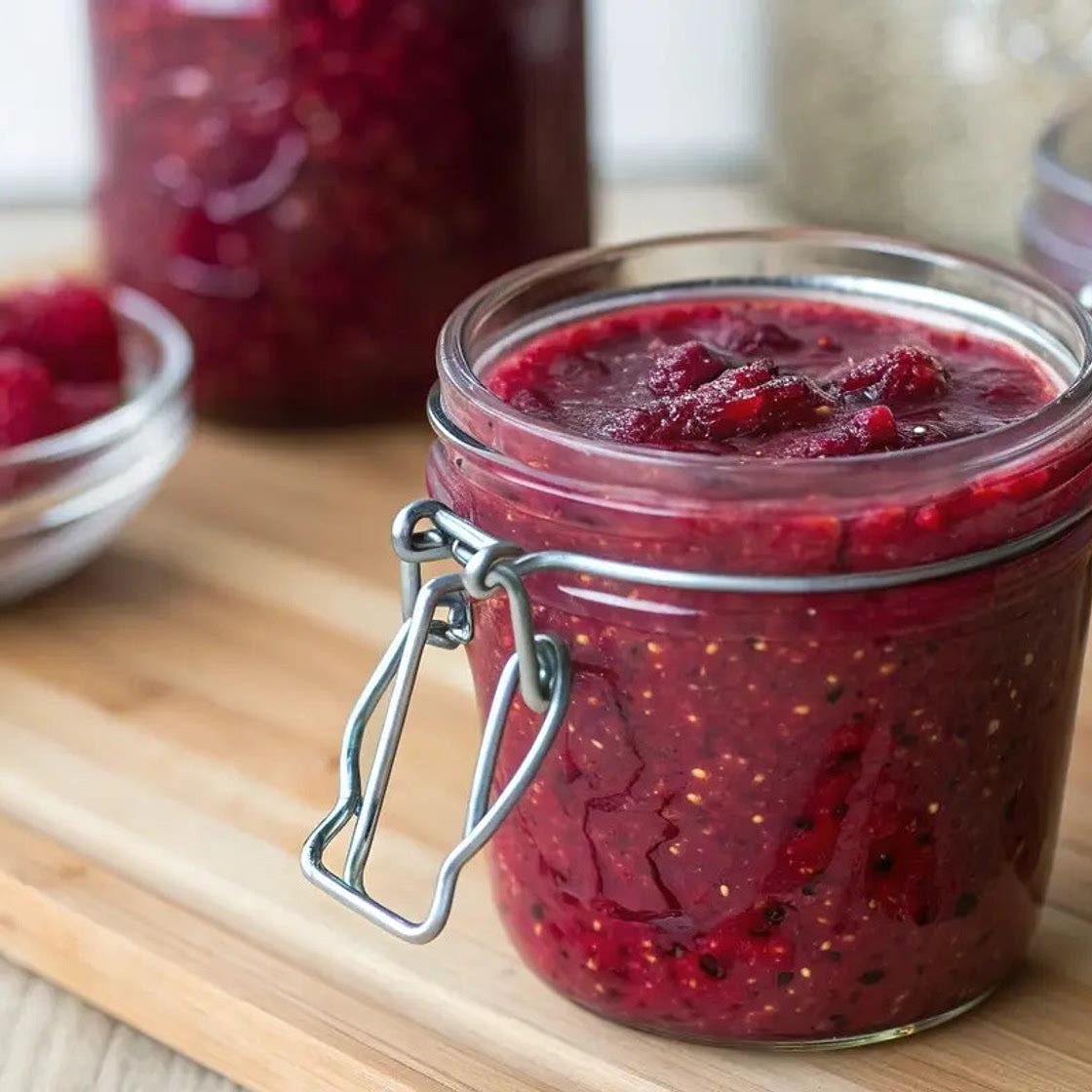 Raspberry Chia Seed Jam: A Delicious, Healthy, and Easy-to-Make 
