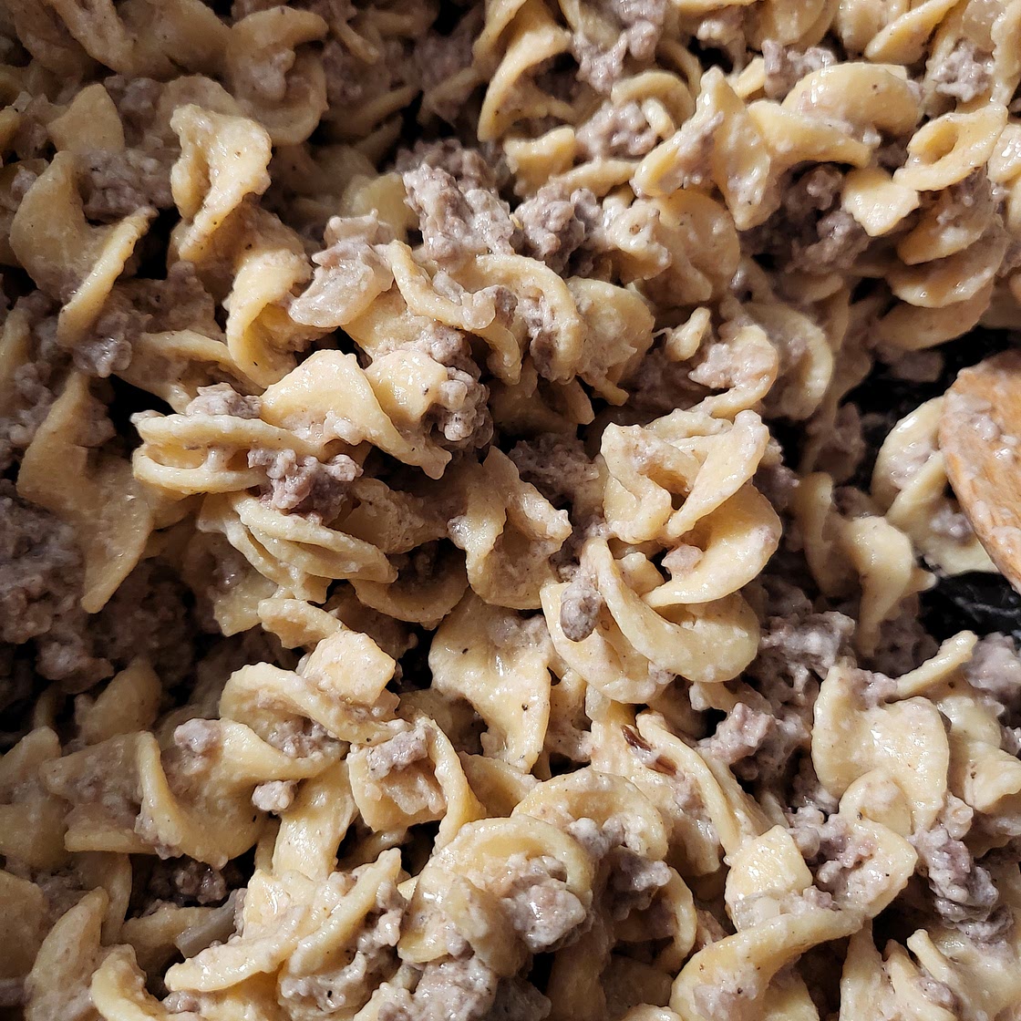 Quick Ground Beef Stroganoff