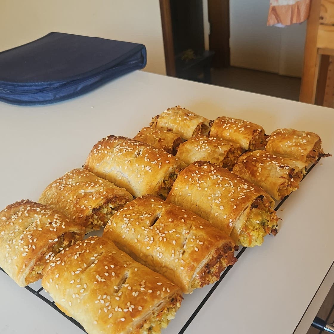 Veggie sausage roll