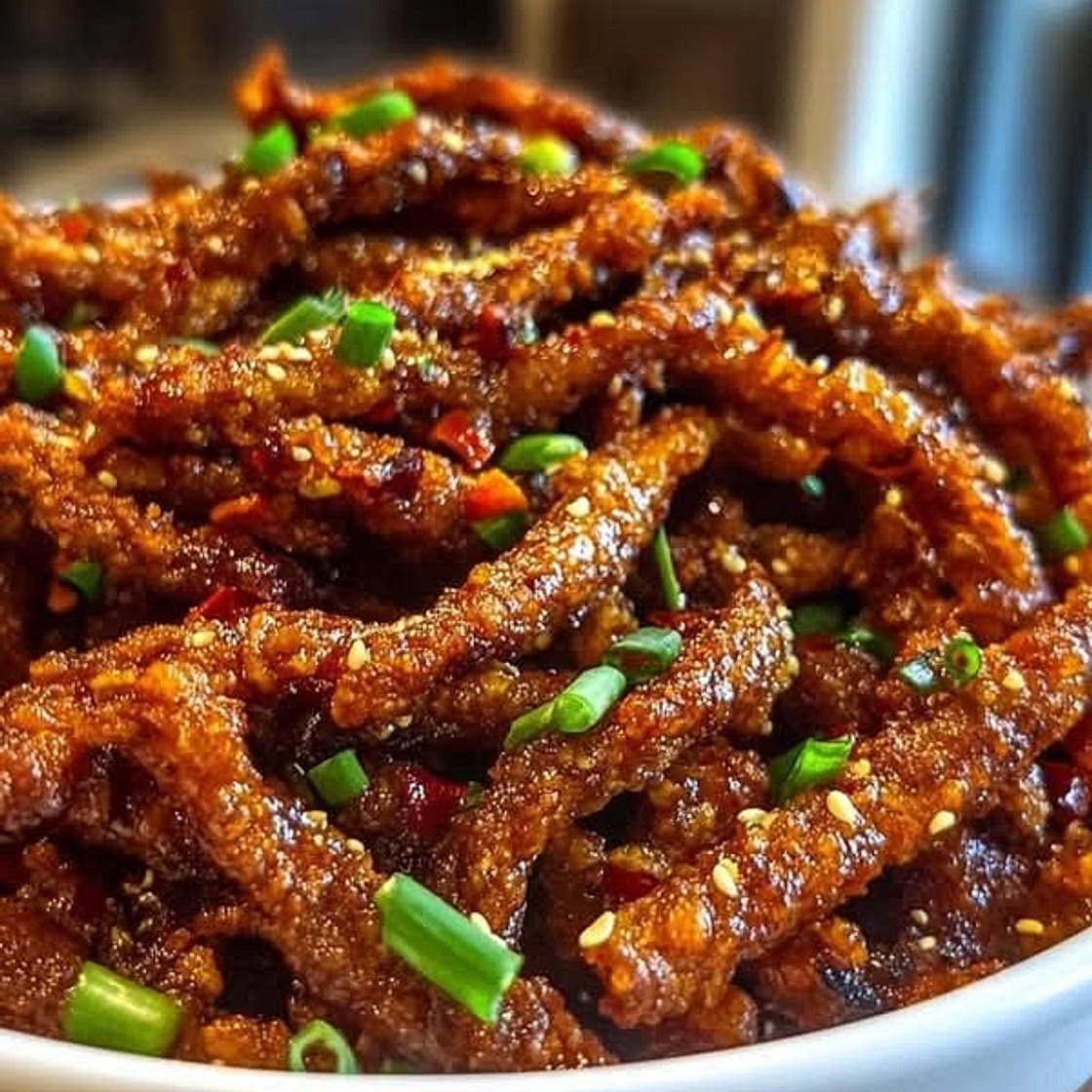 Sichuan-Style Crispy Chilli Beef