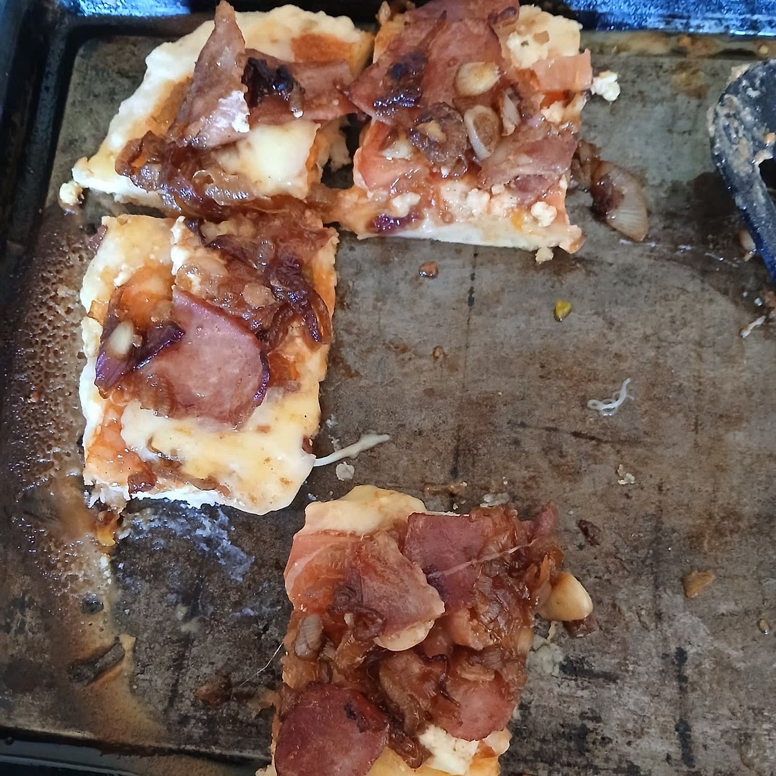 Easy 2 ingredient pizza base