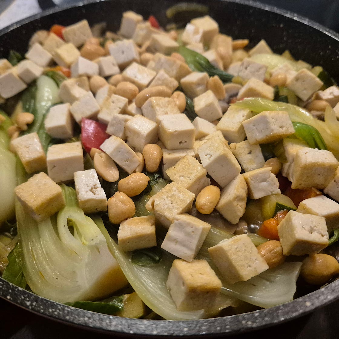 Fernöstliche Pak-Choi-Gemüsepfanne