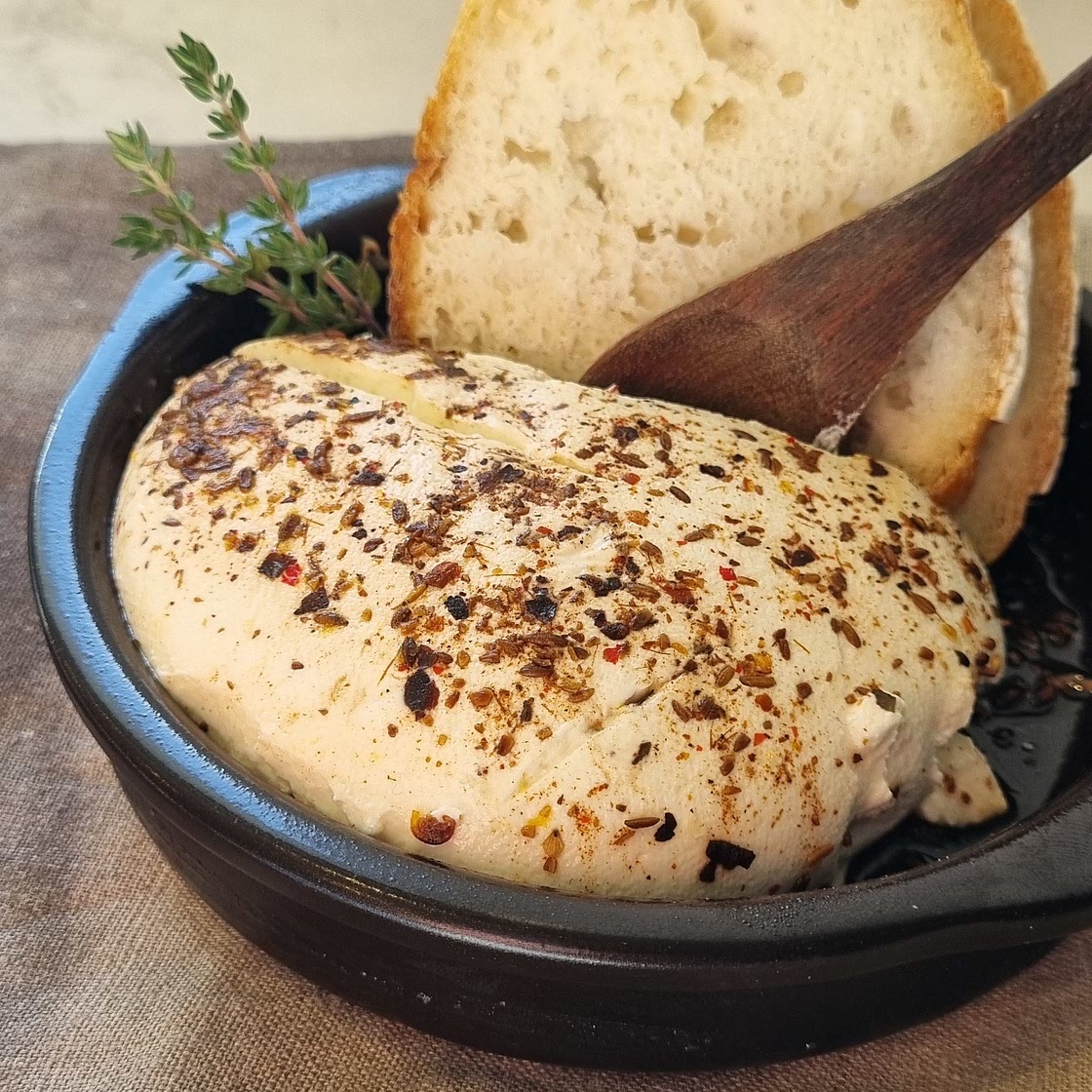 spiced labneh
