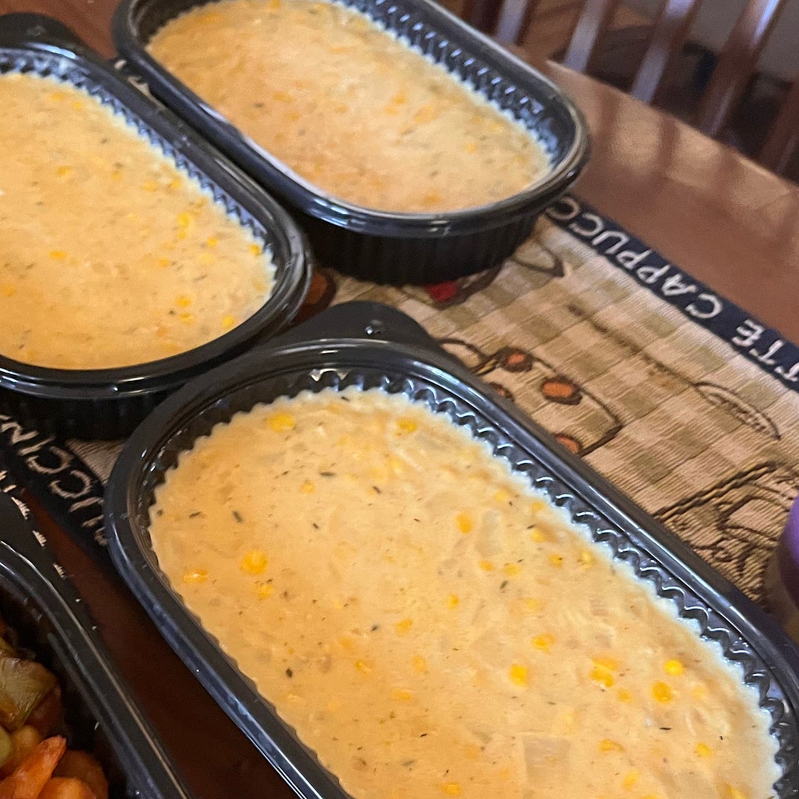 Potato Corn Chowder (Freezer/Vegetarian/Low Cholesterol)