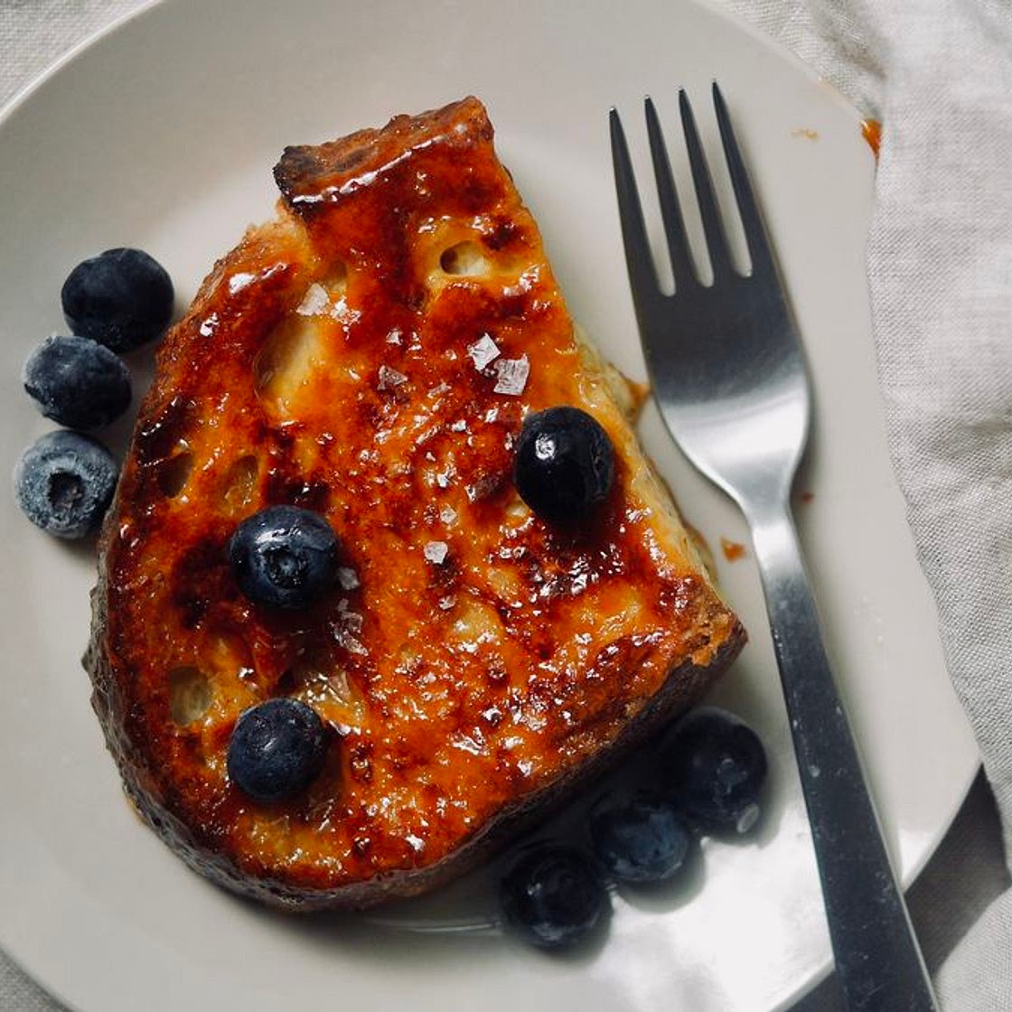 Caramel Coconut French Toast