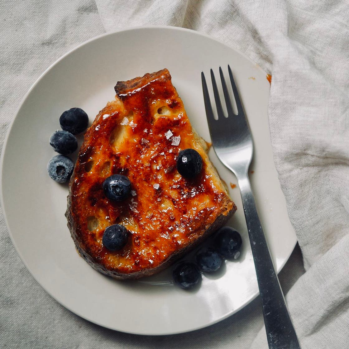 Caramel Coconut French Toast