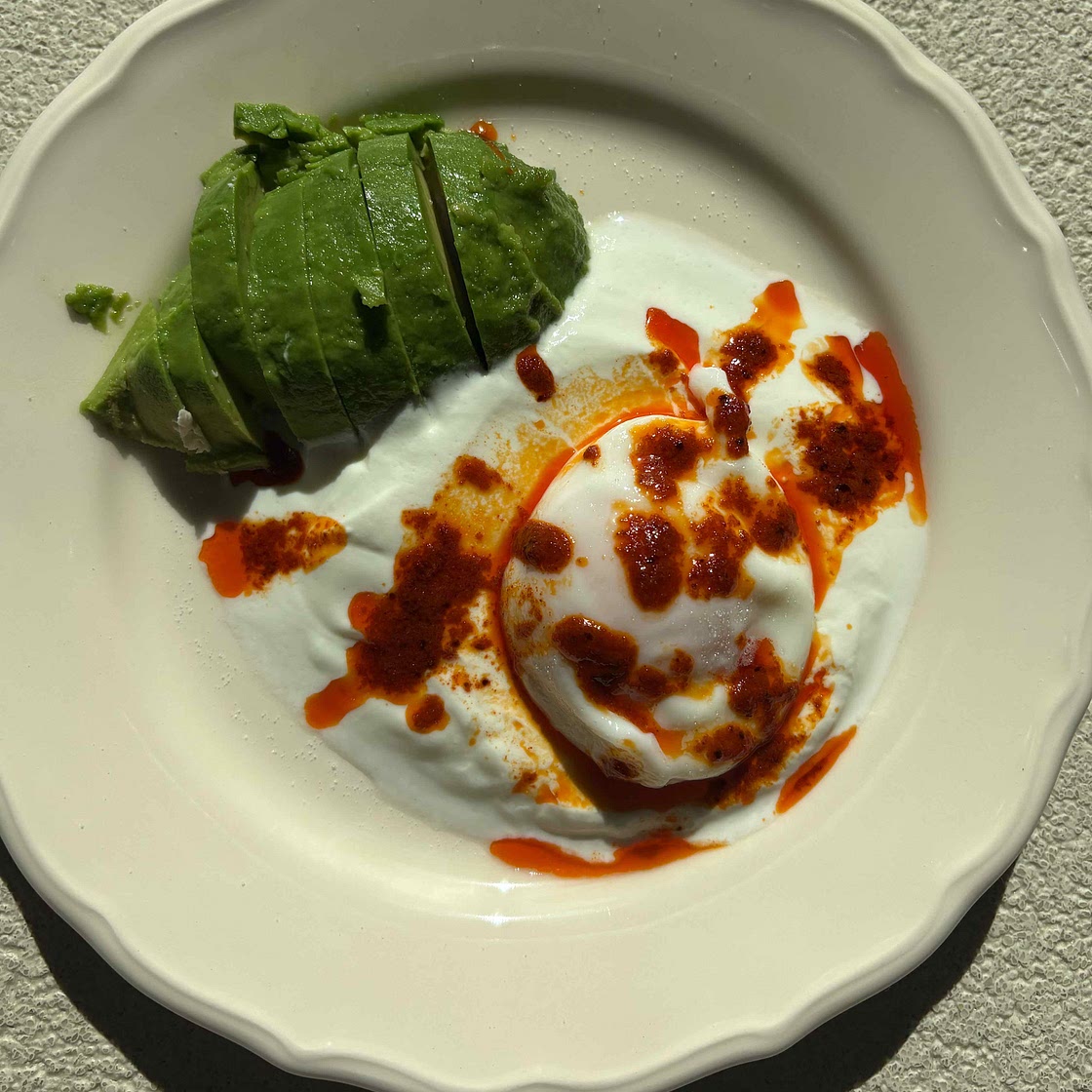 Turkish Poached Eggs