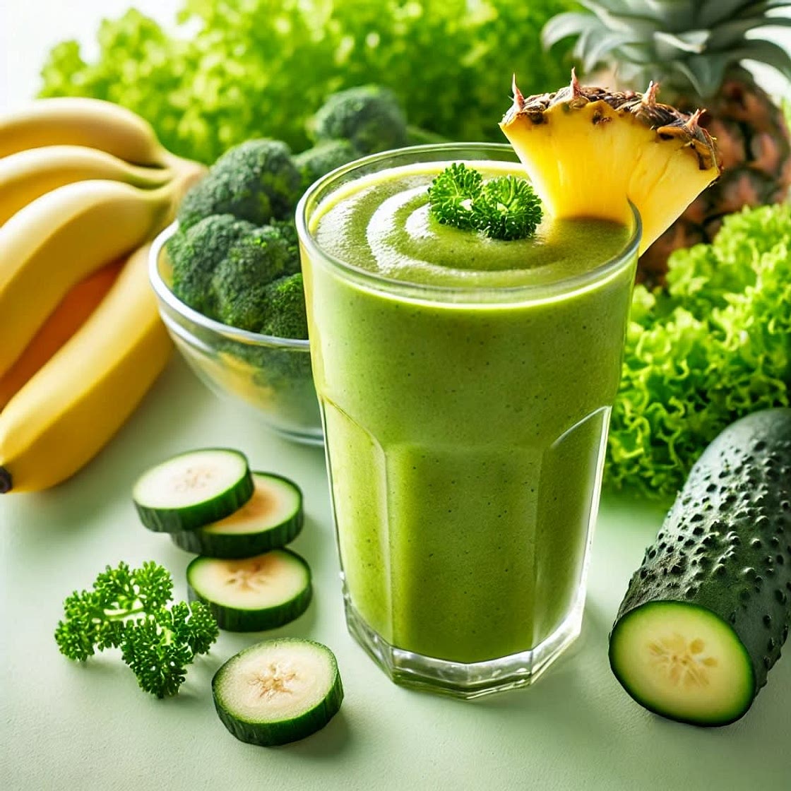 Tropical Green Glow Smoothie