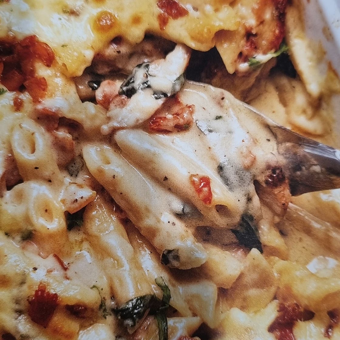Chicken pasta bake