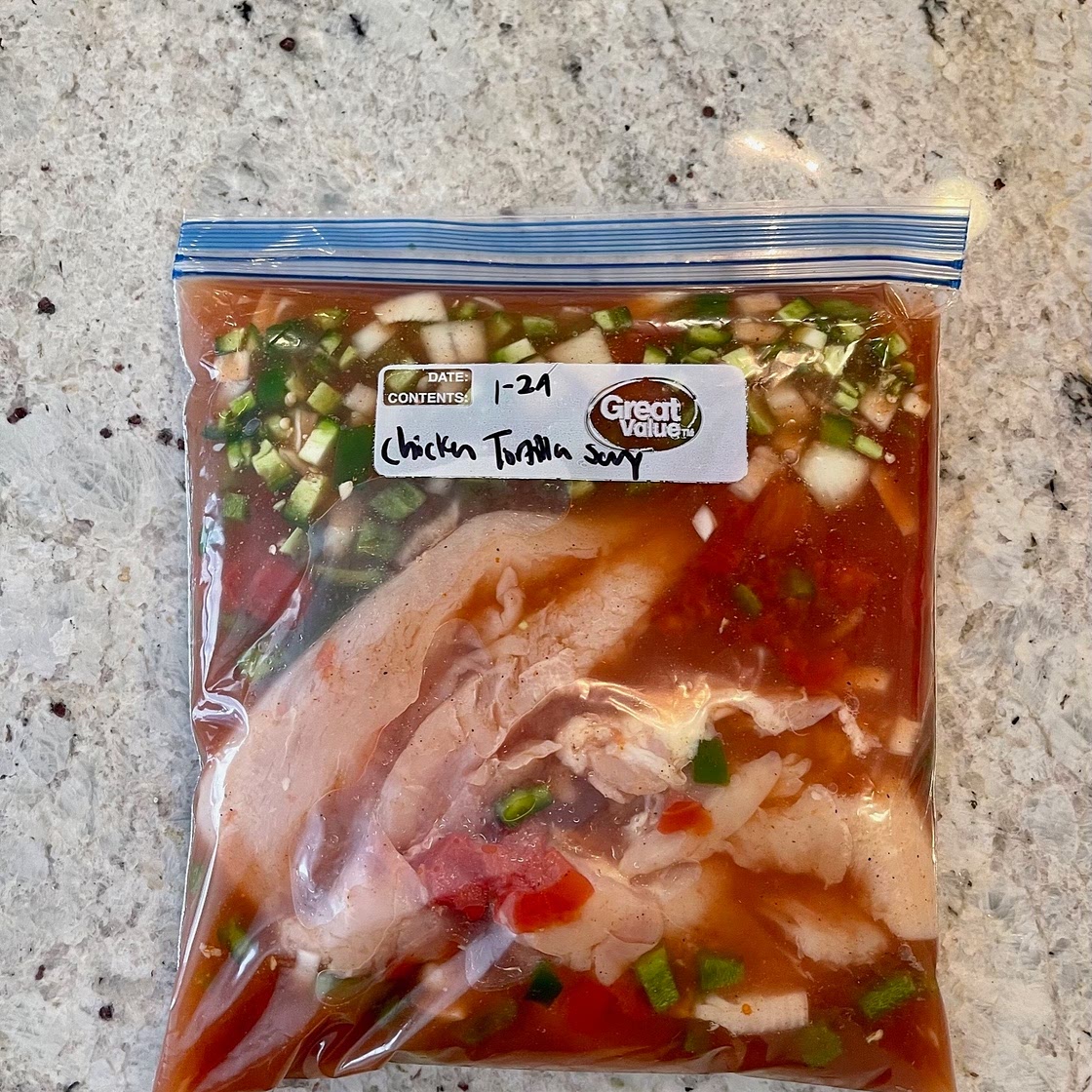 Meal Prep Chicken Tortilla Soup