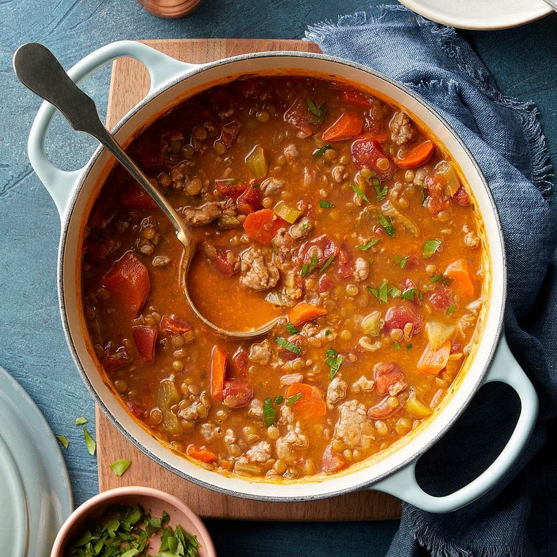 Ham and Lentil Soup
