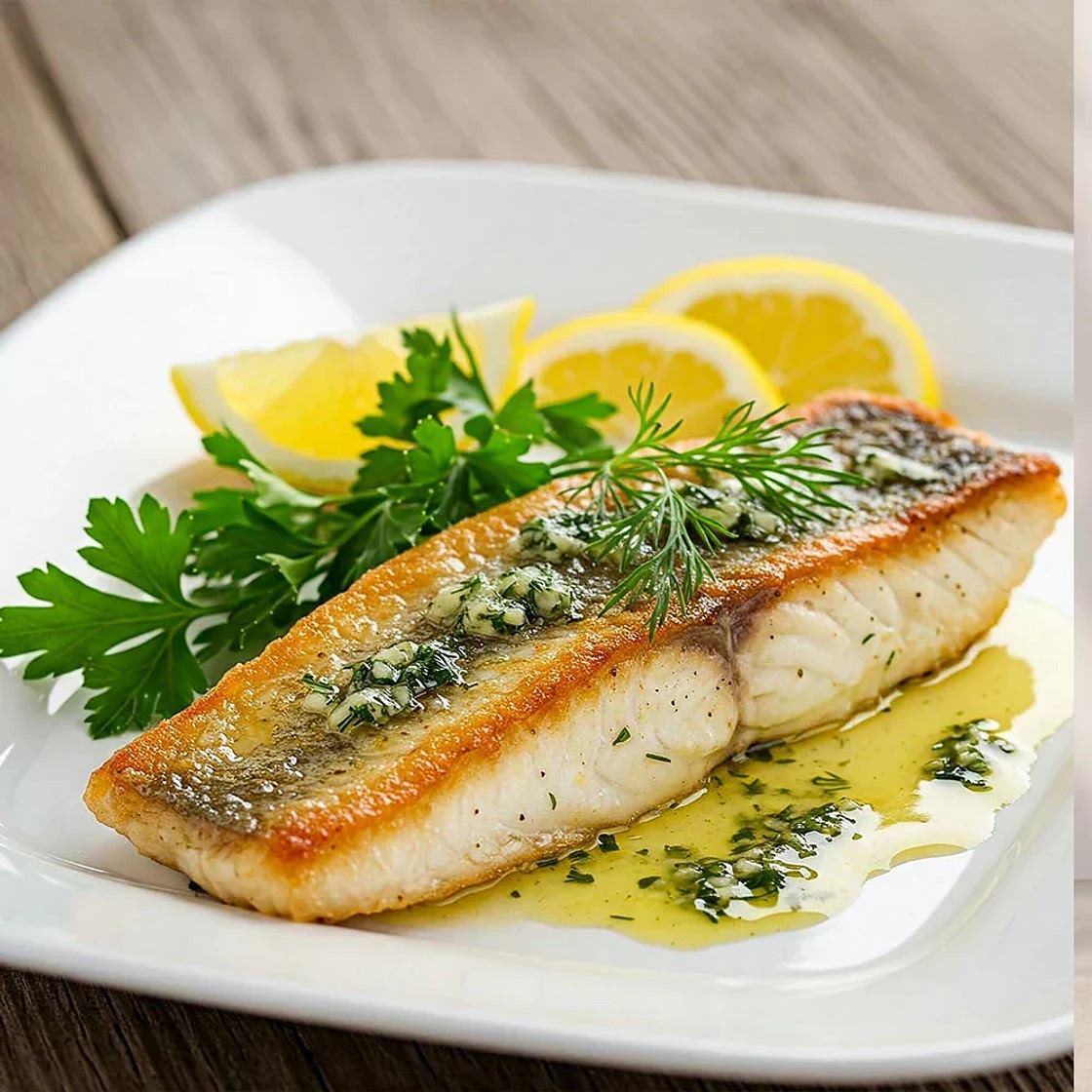 Pan-Seared Dourada with Lemon Herb Butter | Quick Gourmet Fish Recipe