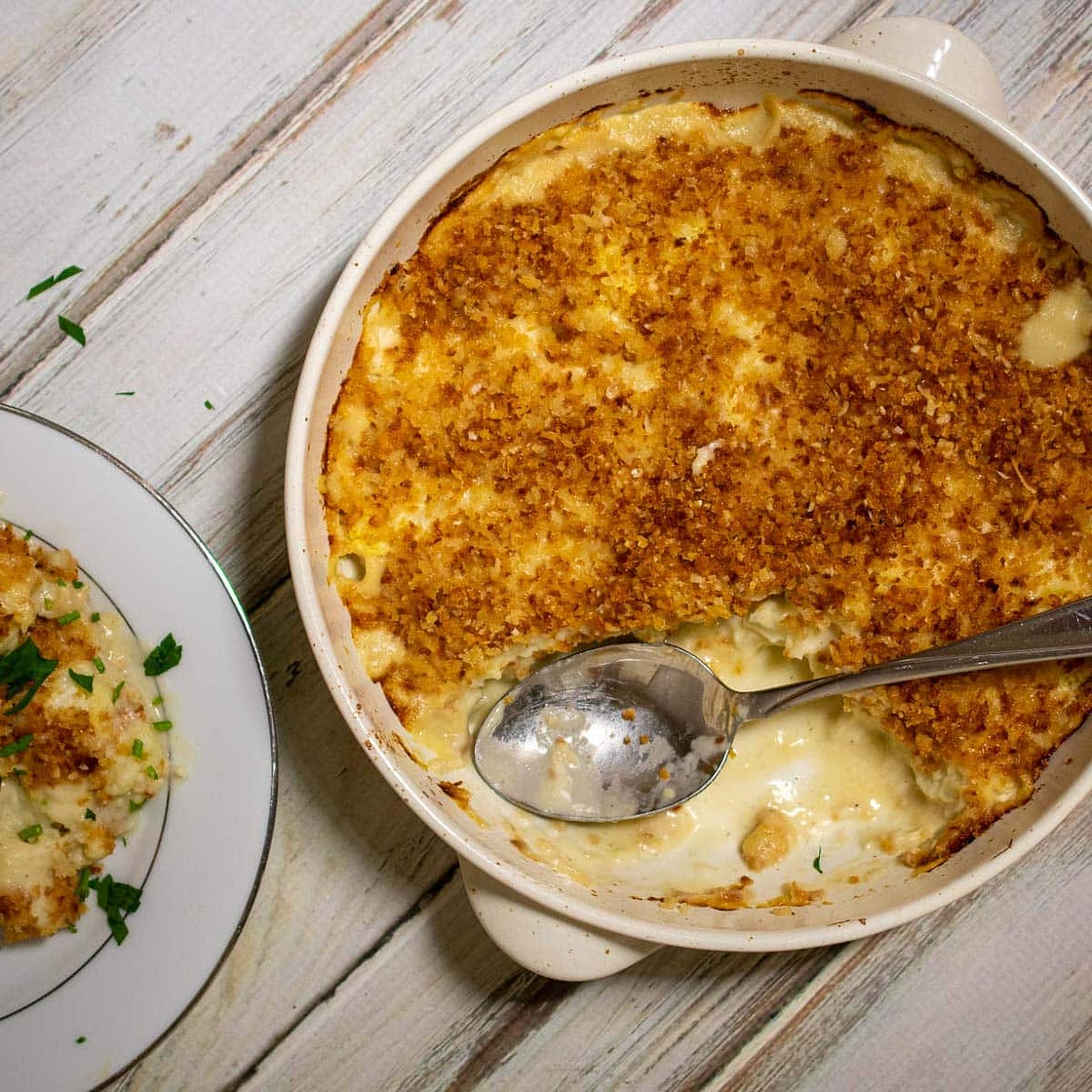 Creamy Cauliflower Gratin