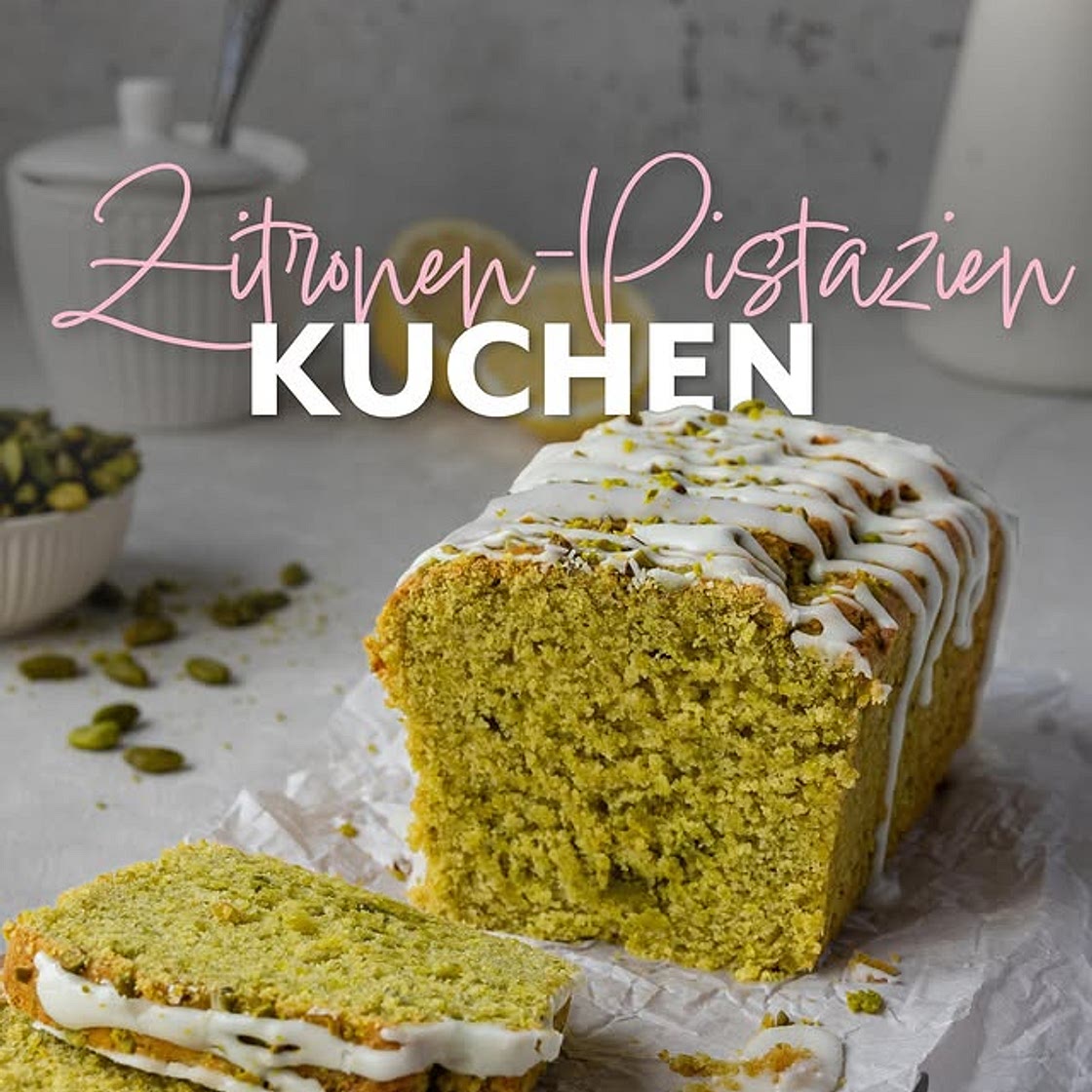 Zitronen-Pistazien Kuchen