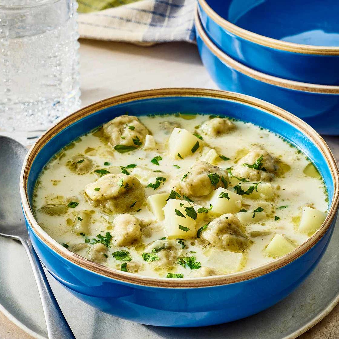 Knoephla Soup