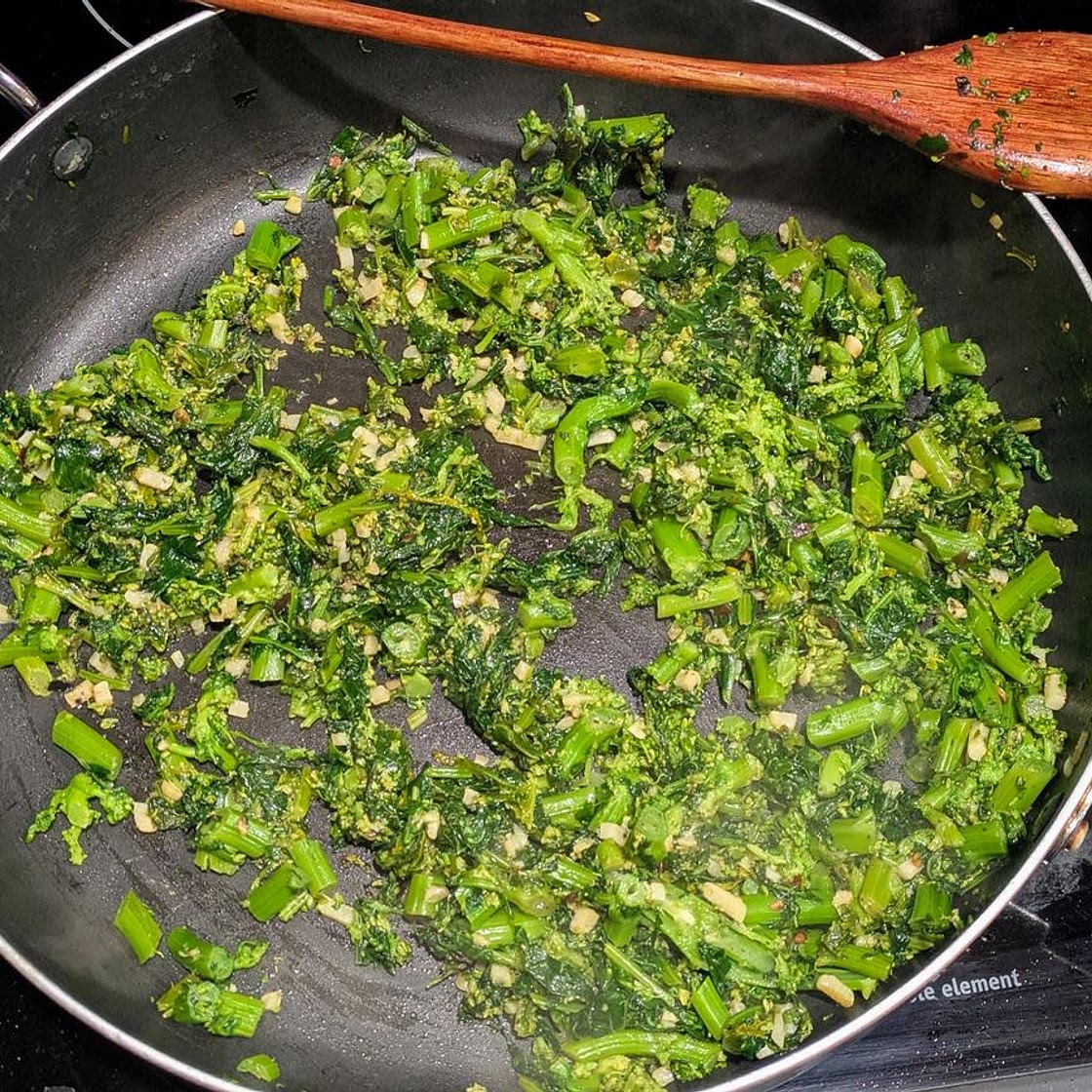 Garlic Lemon Broccoli Rabe