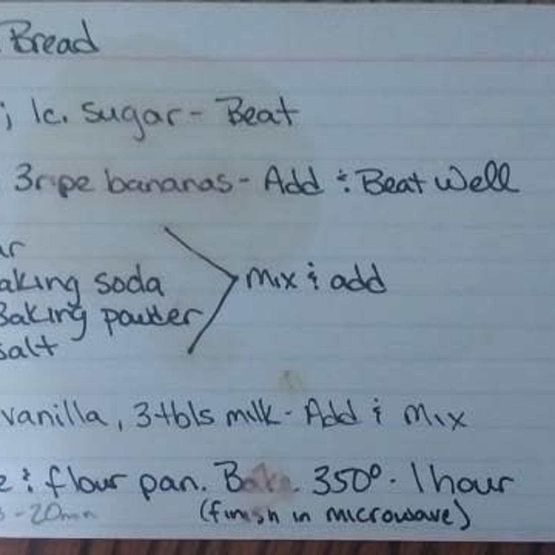 Mom Yo's Banana Bread