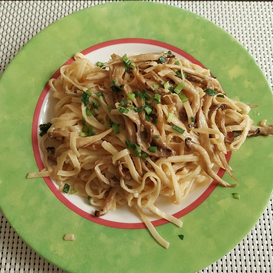 Miso-Mushroom Pasta