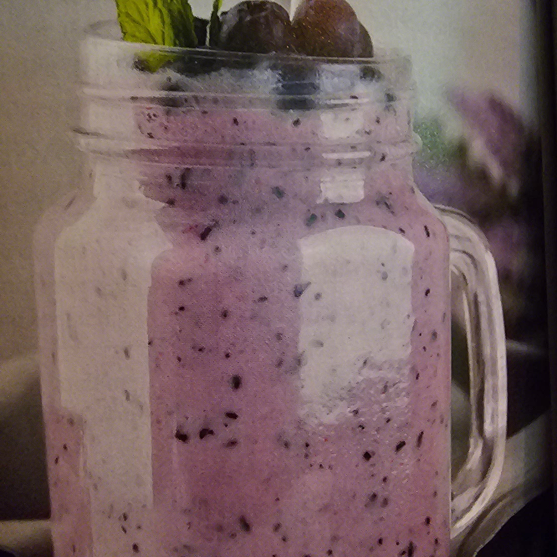 Blaubeer - Smoothie