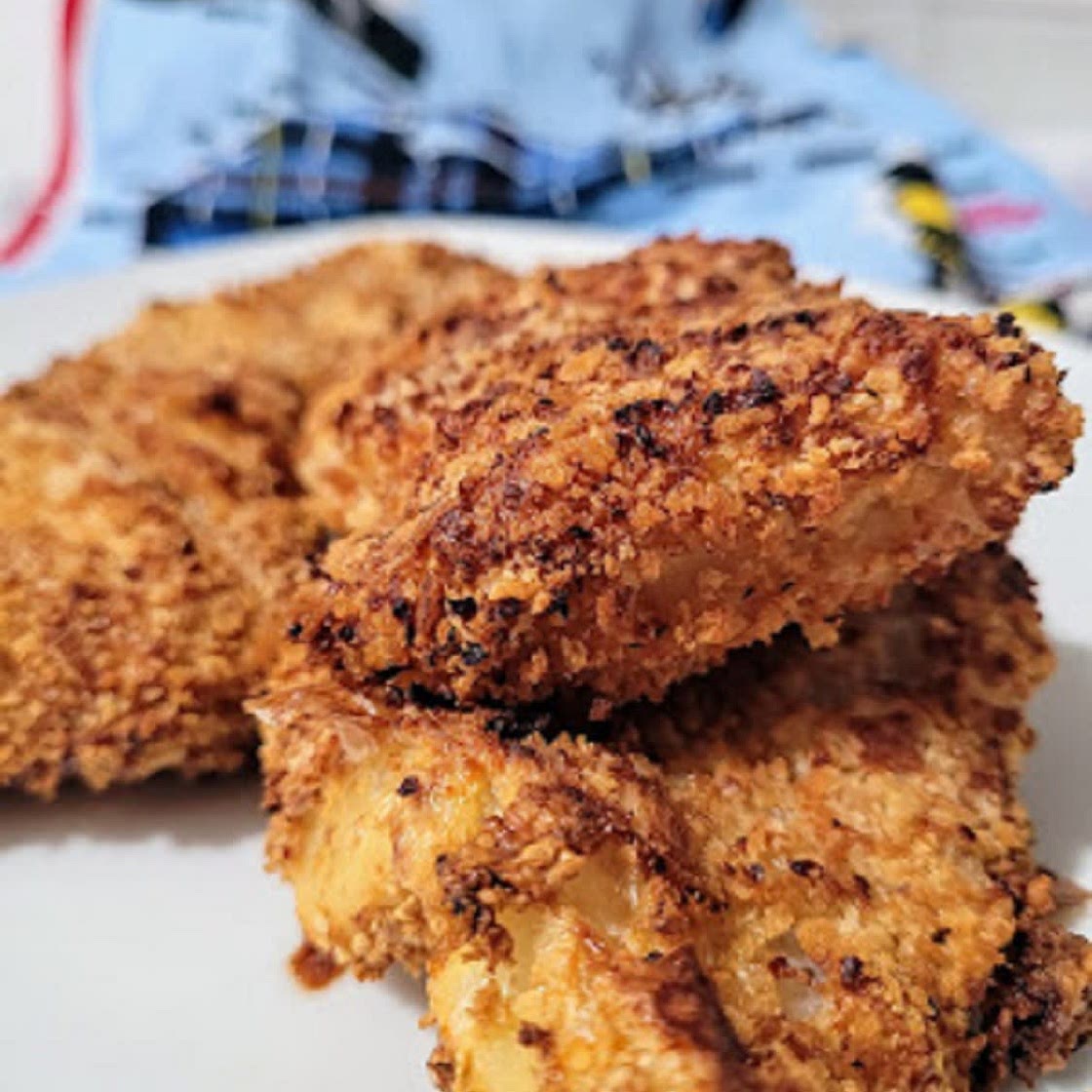 Air Fryer Breaded Cajun Cod