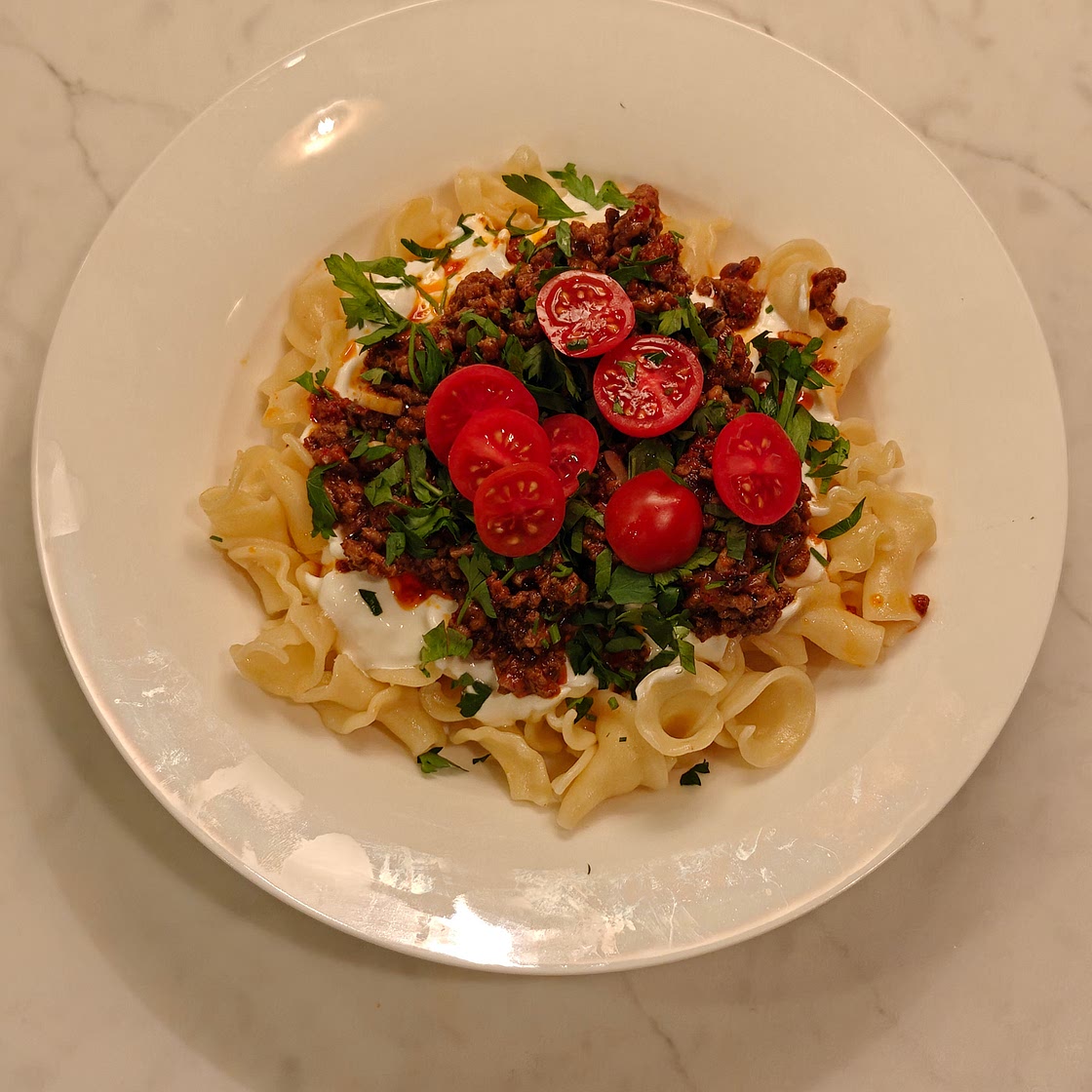 Yalancı Mantı (Turkish Pasta)