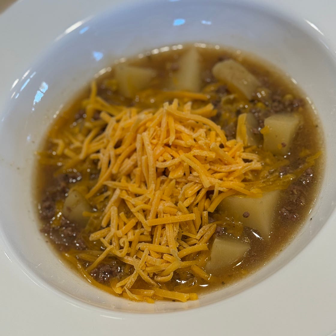Beef-Corn Chowder