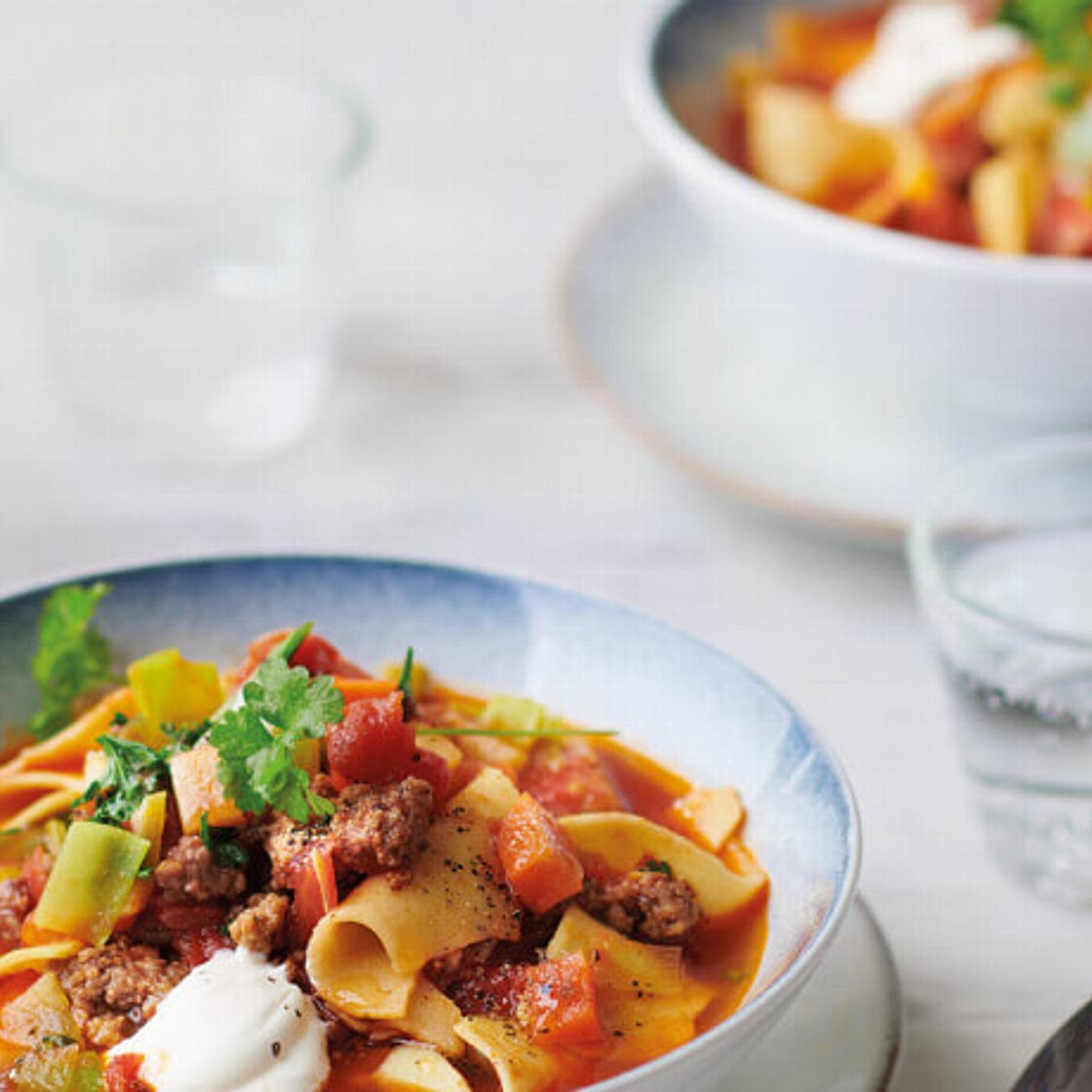 Lasagnesuppe
