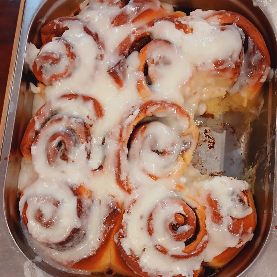 The BEST Sticky Cinnamon Rolls