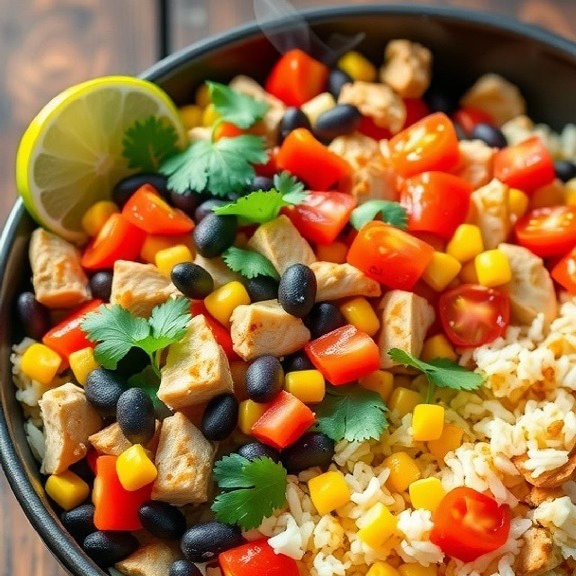 One Pot Burrito Bowl Recipe